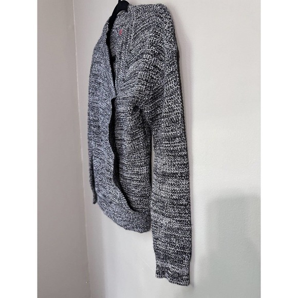 Guess Sweater V-Neck‎ Long Sleeve Pullover Casual Wrap Women's Size XS Gray #735 - Picture 2 of 10